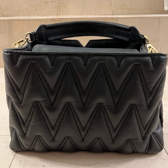 Valentino Black Quilted Handbag - Picture 6 of 6